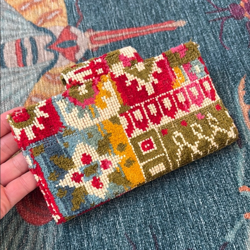Colorful Vintage Patchwork Wallet - Picture 5 of 8